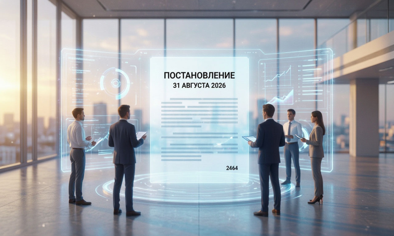Изменения в Постановлении № 2464 с 31 августа 2026